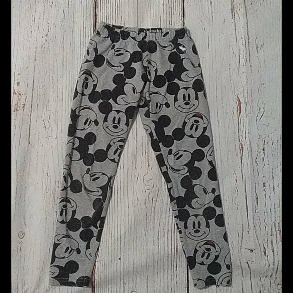 Abercrombie kids 7/8 Mickey Leggings